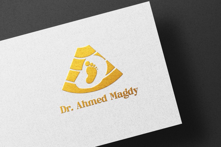 Pediatrician clinic logo in Minya