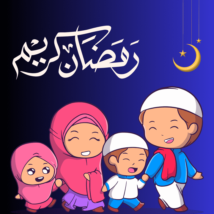 تصميمات تهنئة لشهر رمضان