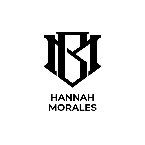 Black and White Monogram Logo