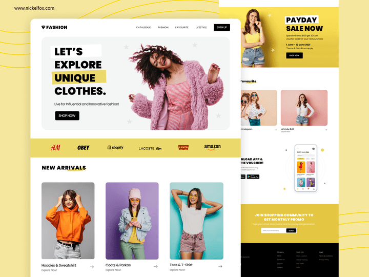 Shopping website