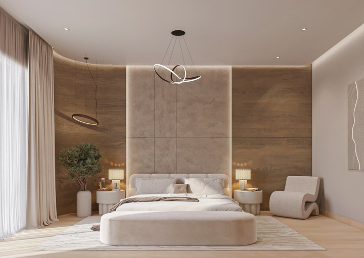 Modern bedroom’