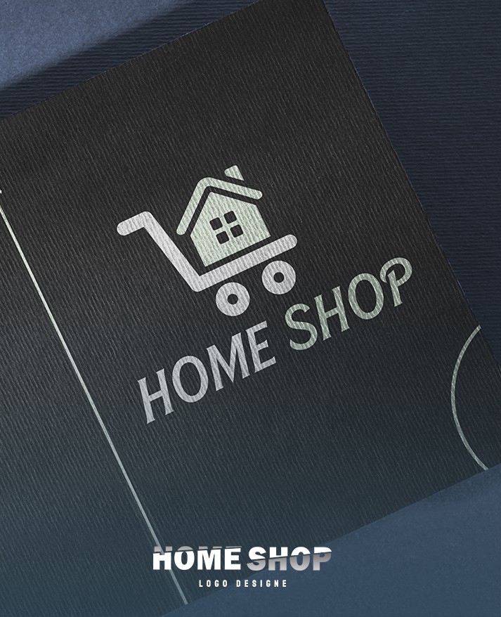 Logo Home Shop تصميم لوجو هوم شوب