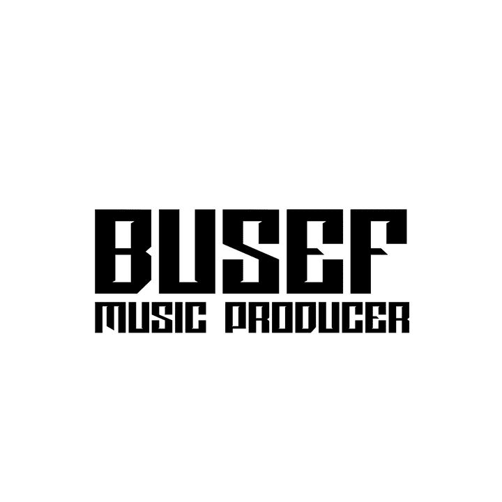 BUSEF MUSIC PRODUCER| Logo and brand identity