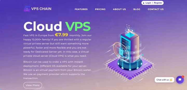 vps chain website