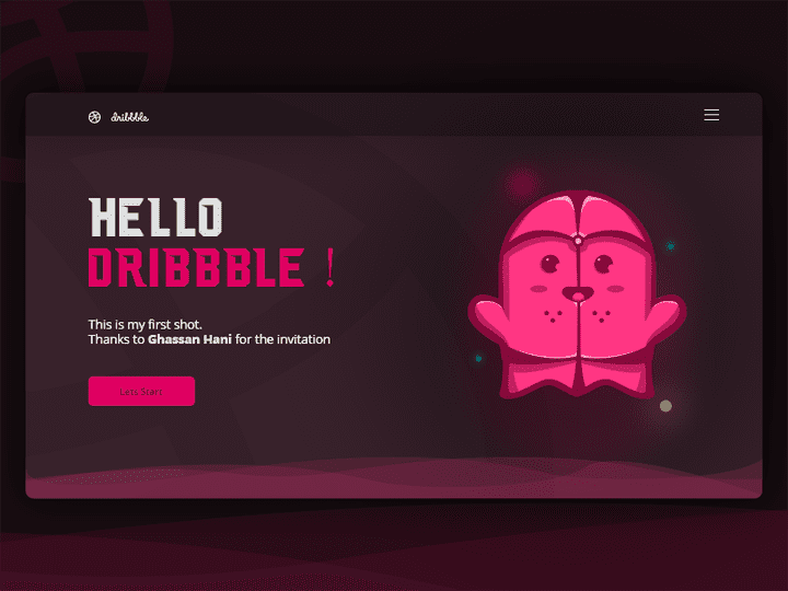 Hello Dribbble