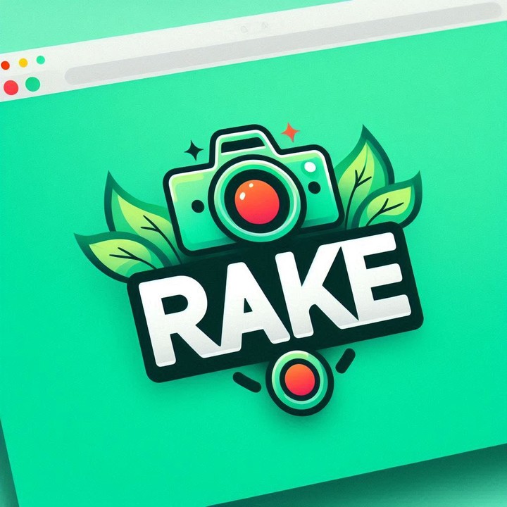 RAKE logo design