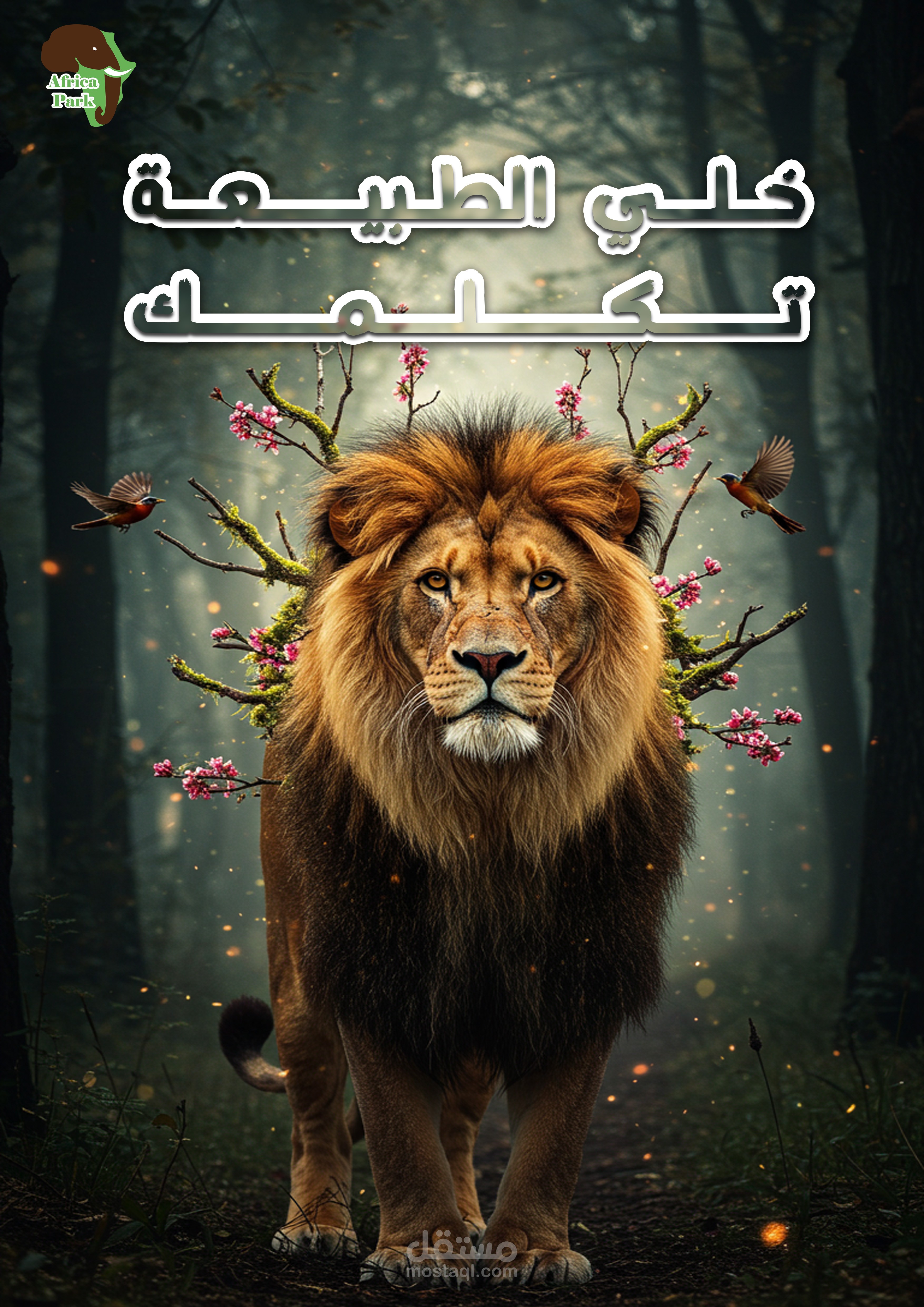 مشروع تخرجي عن أفريكا بارك