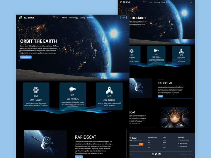 Space website