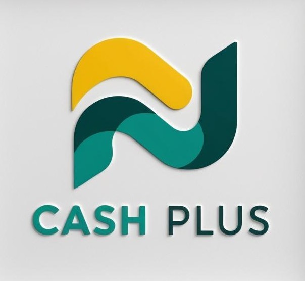 شعار "Cash Plus" – إبداع بصري يعيد تعريف الهوية المالية