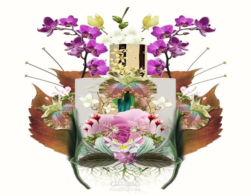 اعلان عطر باحترافية عالية جدا