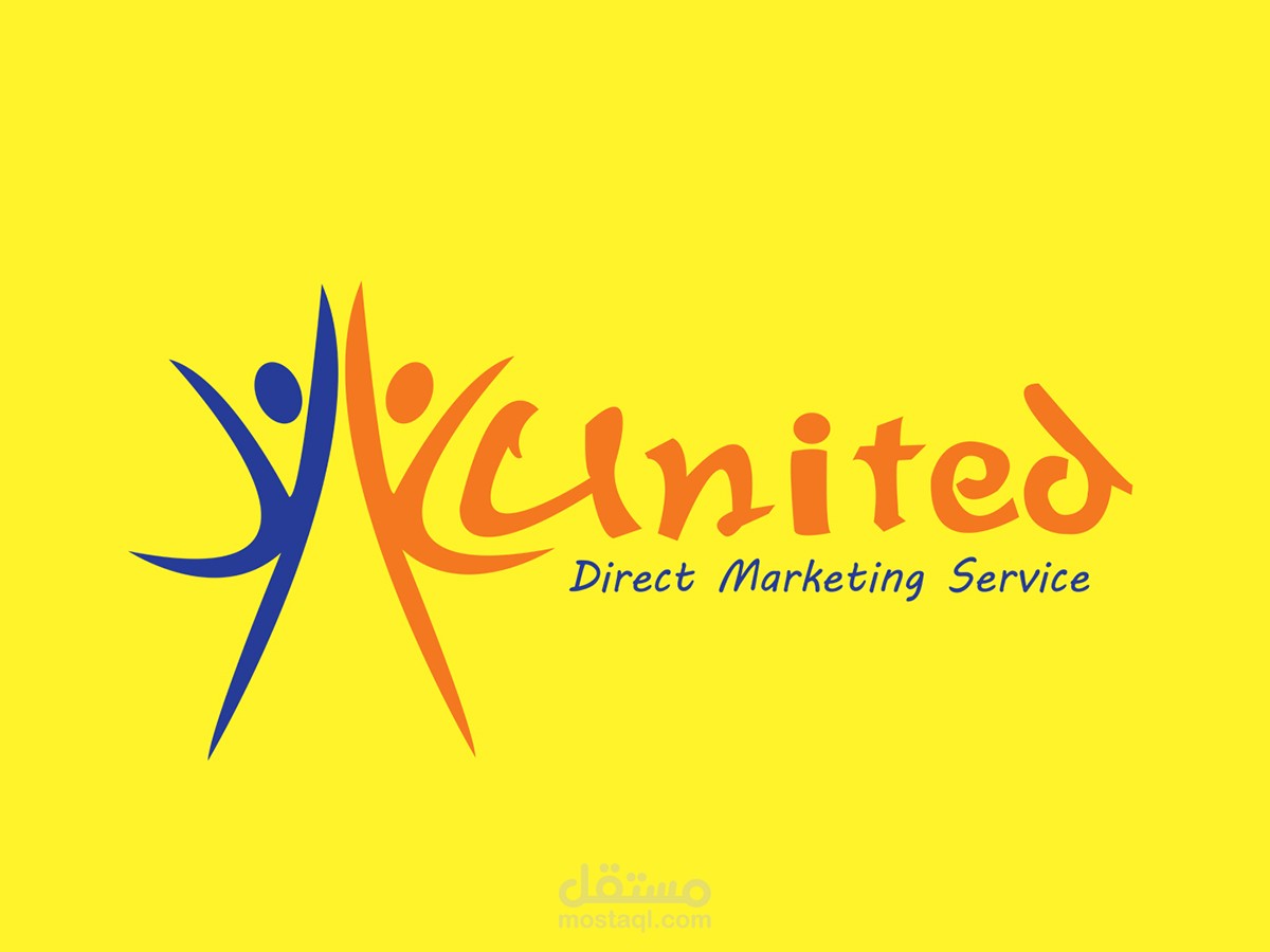 United Direct Marketing Service Company Logo Design مستقل