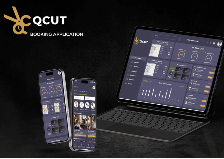 Qcut Application & Responsive Dashboaerd