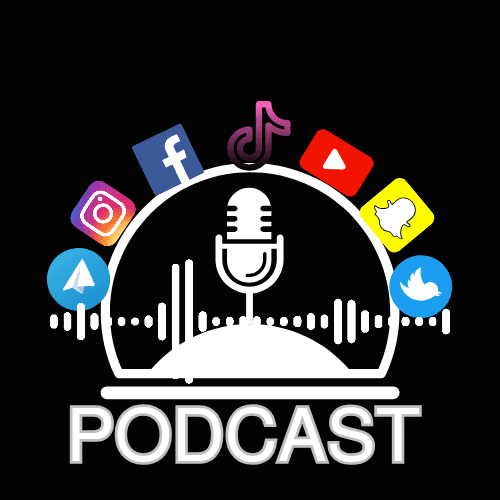 Logo podcast شعار لبودكاست