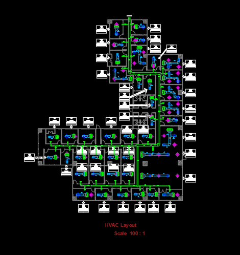 HVAC Workings for a Business Center Project in UAE