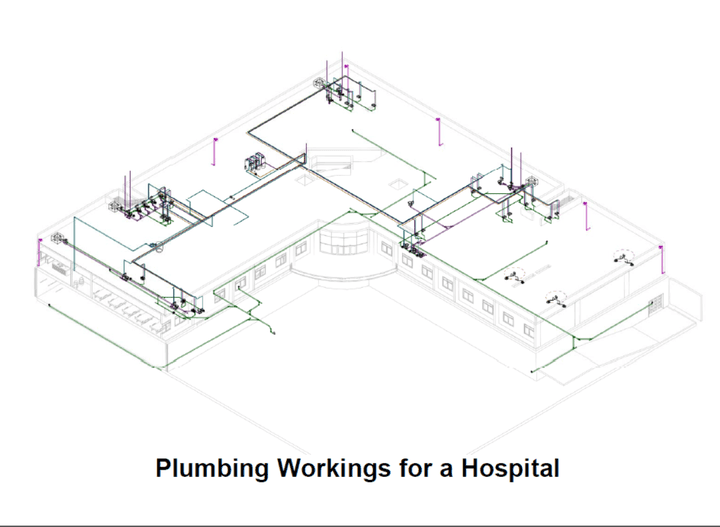 Plumbing Workings for a Hospital