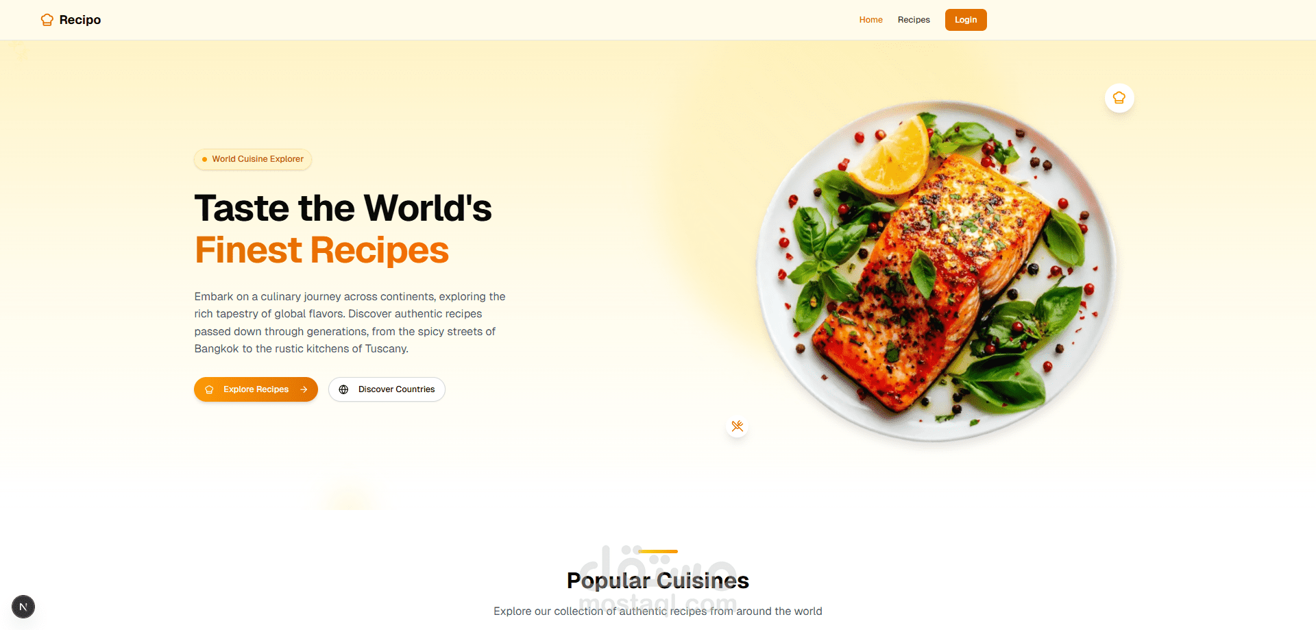 Recipo | Recipe Finder Web Application