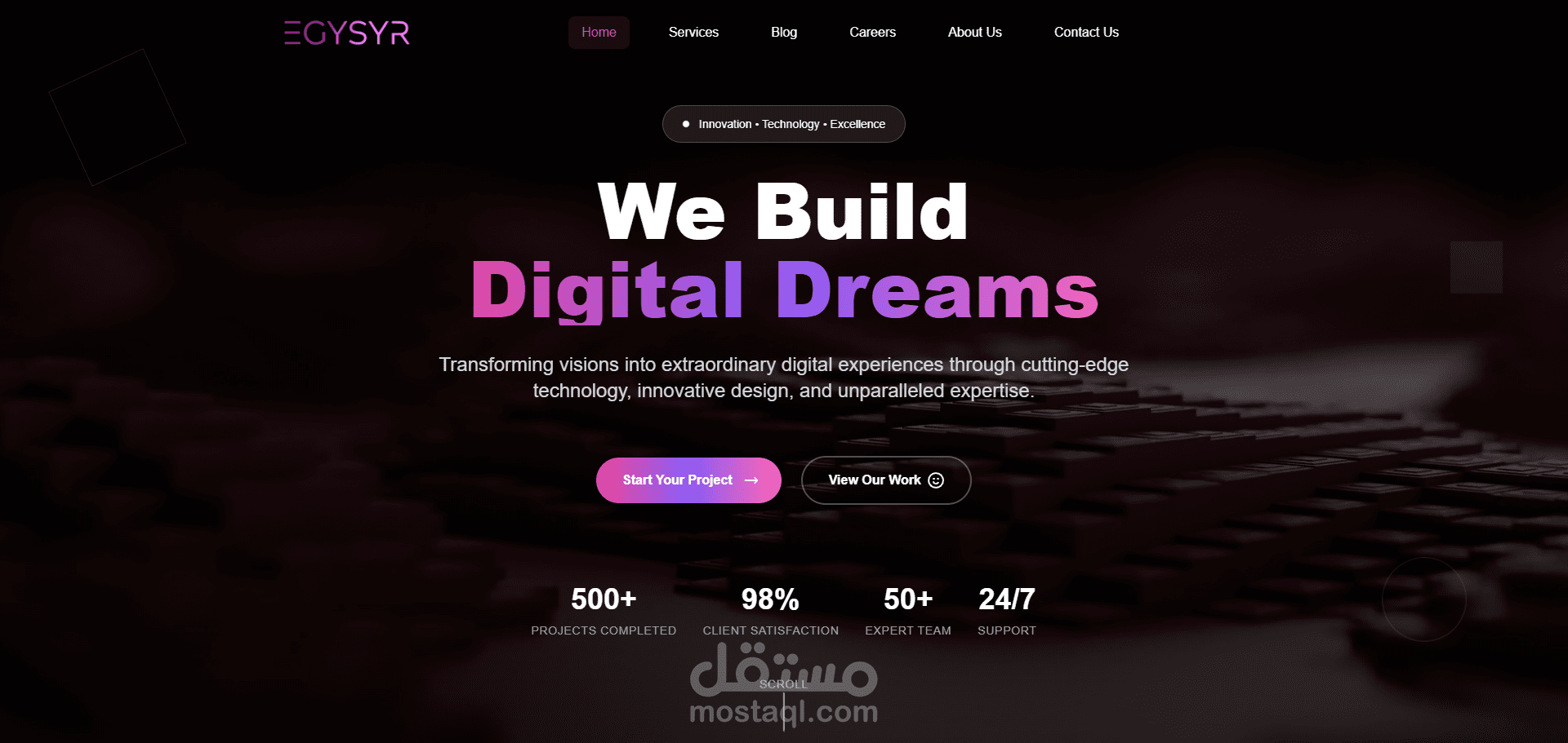 EgySyr | Modern Business Website