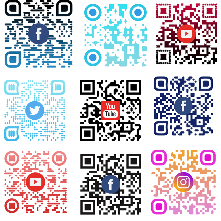 تصاميم Qr code بشكل جميل