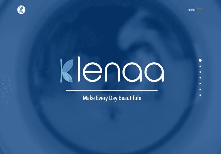klenaa - تصميم و تكويد موقع شركة كلينا التركية .