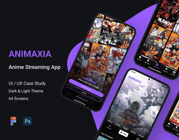 Animaxia | Anime streaming app