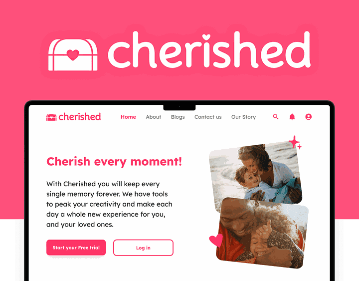 Cherished | A Memory-sharing platform