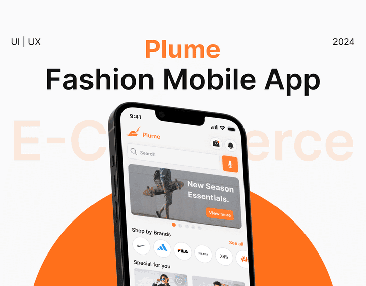 Plume | Fashion Mobile App