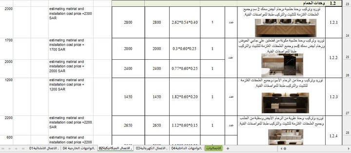 تسعير فيلا الشيخ فيلا عبدالرحمن الموسى بالرياض