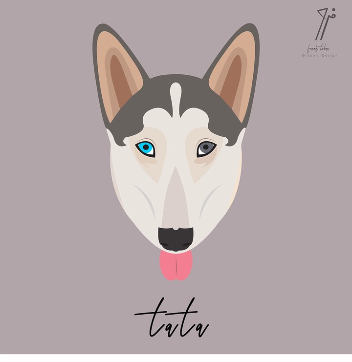 illustratiom personaliezd logo design for dogs