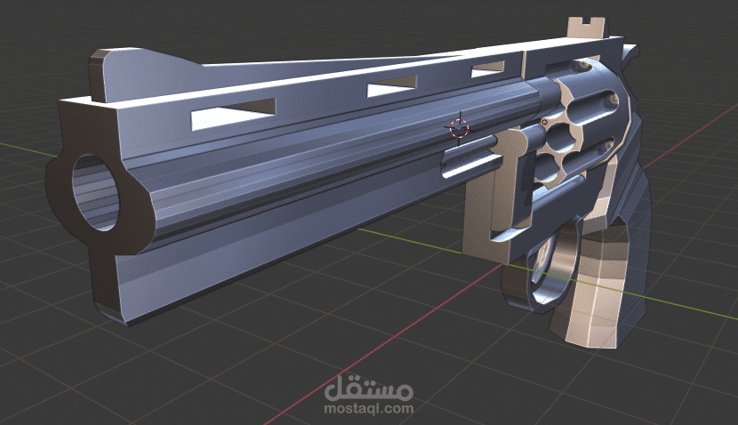 paython gun 3d model