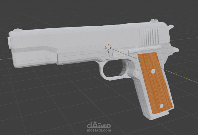 m1911 gun 3D model