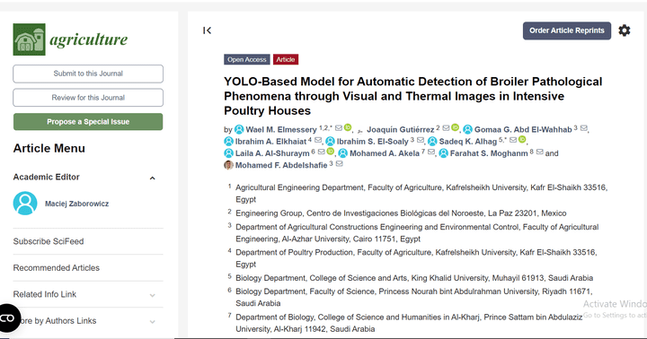 YOLO-Based Model for Automatic Detection of Broiler Pathological Phenomena through Visual and Thermal Images in Intensive Poultry Houses