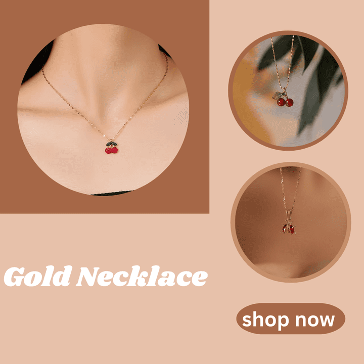 Gold Necklace Facebook Shops Cover