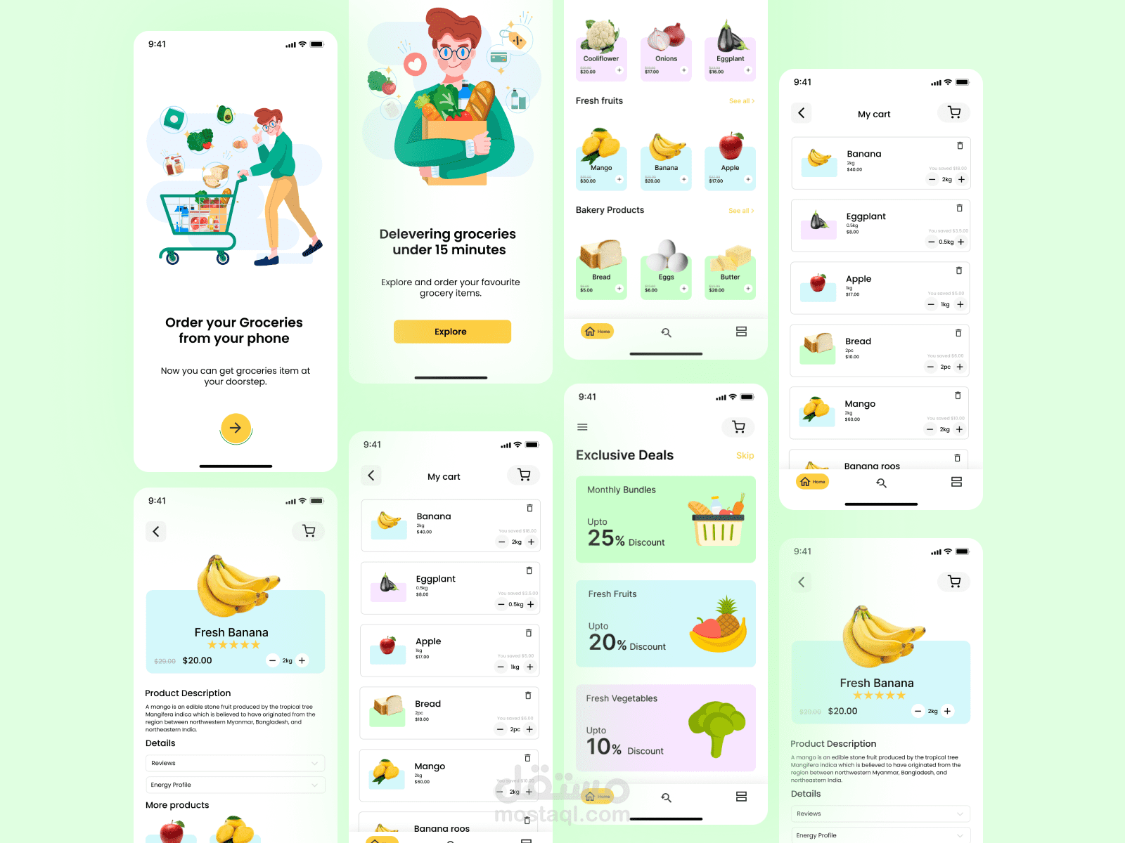 Ecommerce Grocery App