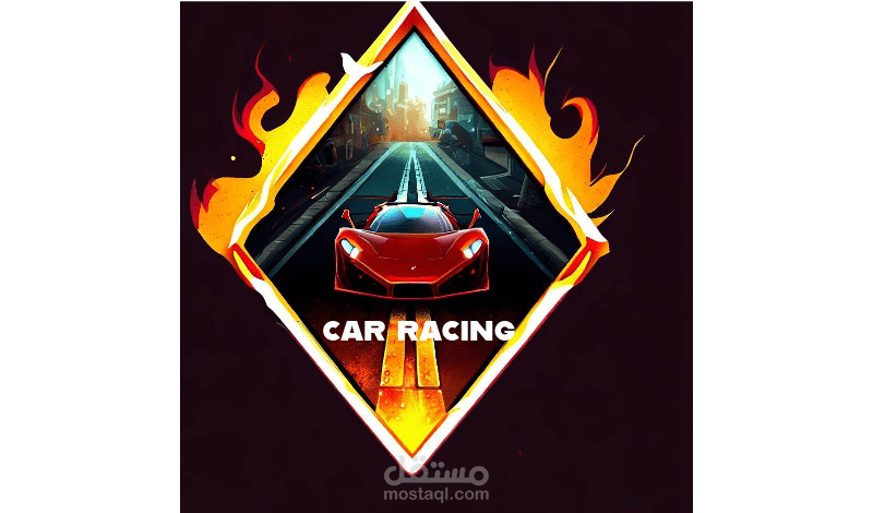 Logo for car game