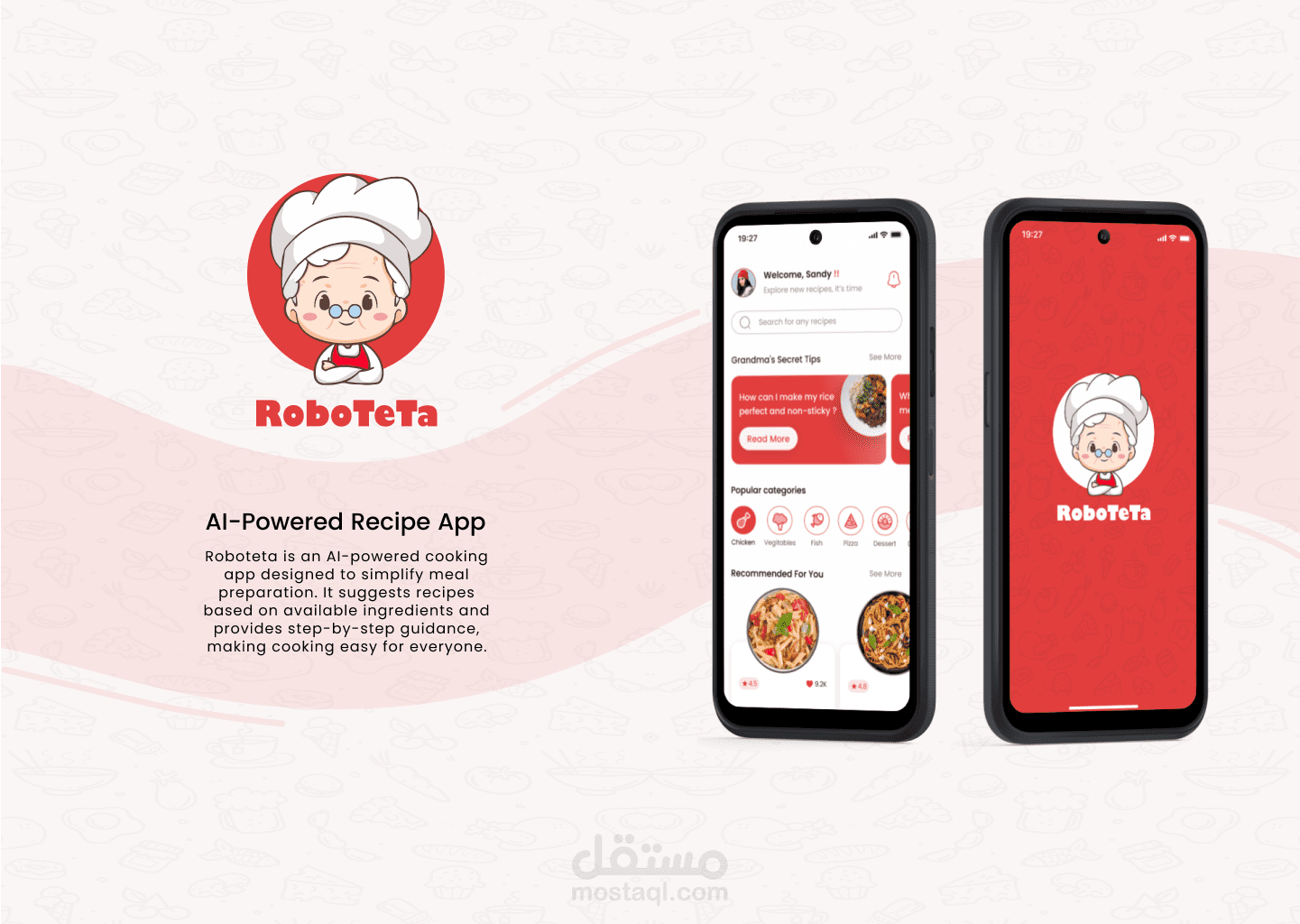 Recipes Generetor App ( Roboteta)