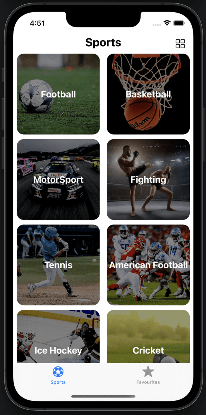 Sports App