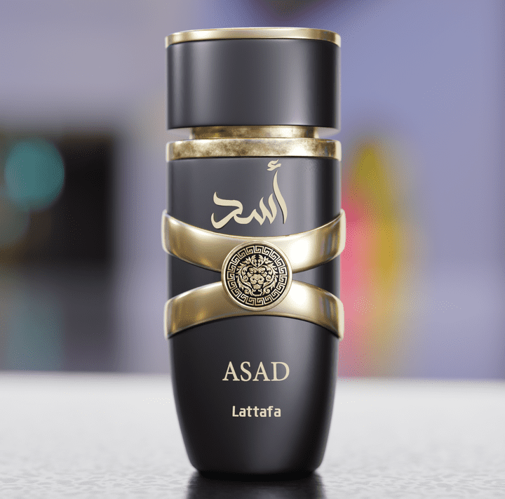 نموذج ثلاثي الابعاد لعطر اسد من لطافه 3D