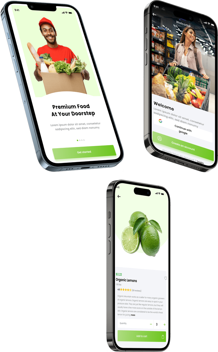 Grocery app api Flutter