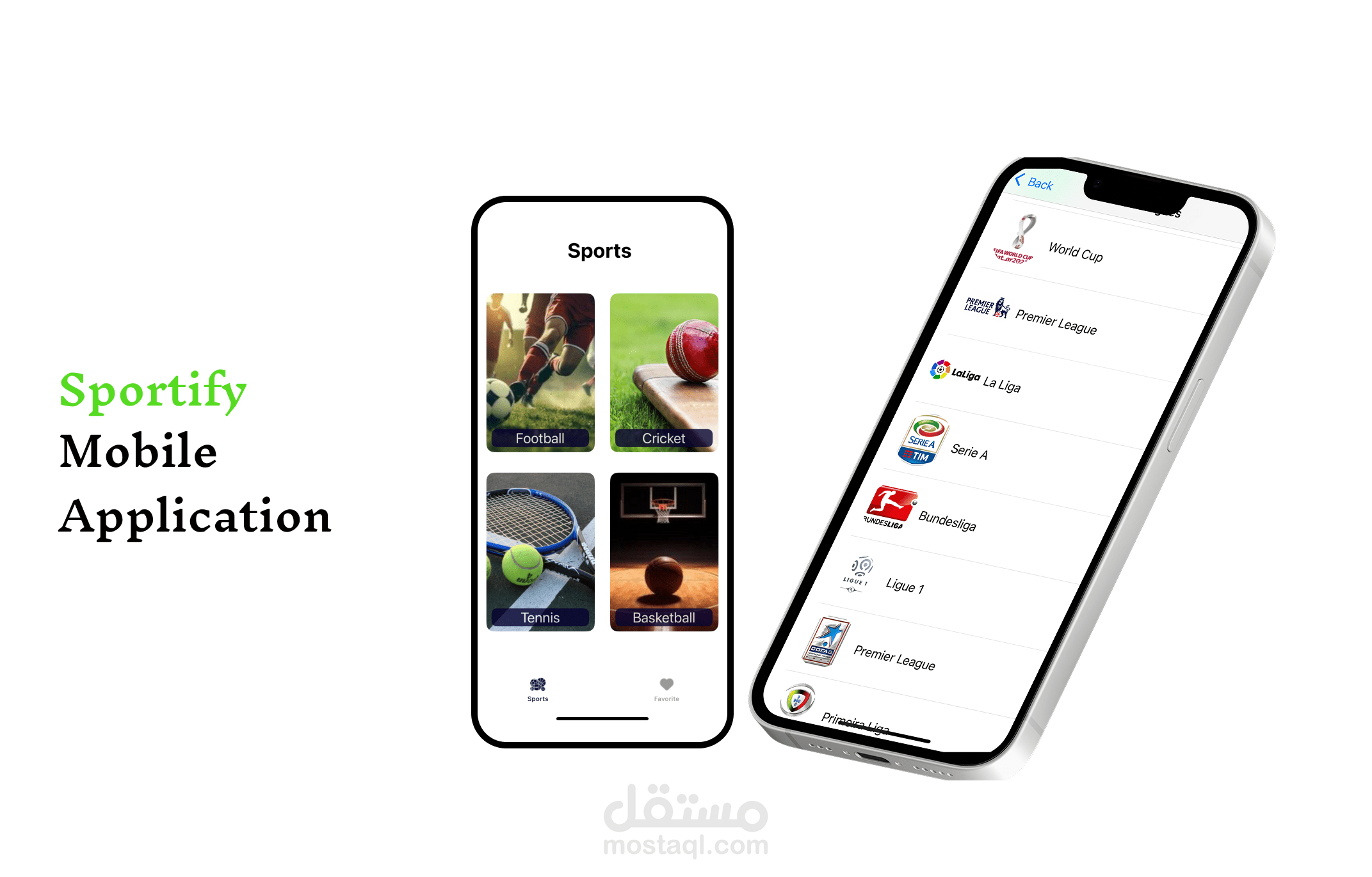 Sportify App-لتتبع الرياضات وإدارة الدوريات المفضلة