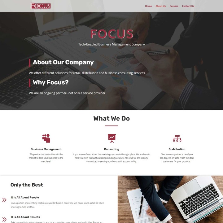 موقع شركة Focus-Egy للتوظيف
