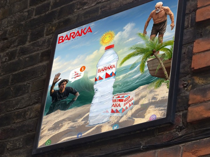 Poster social media advertisment Baraka