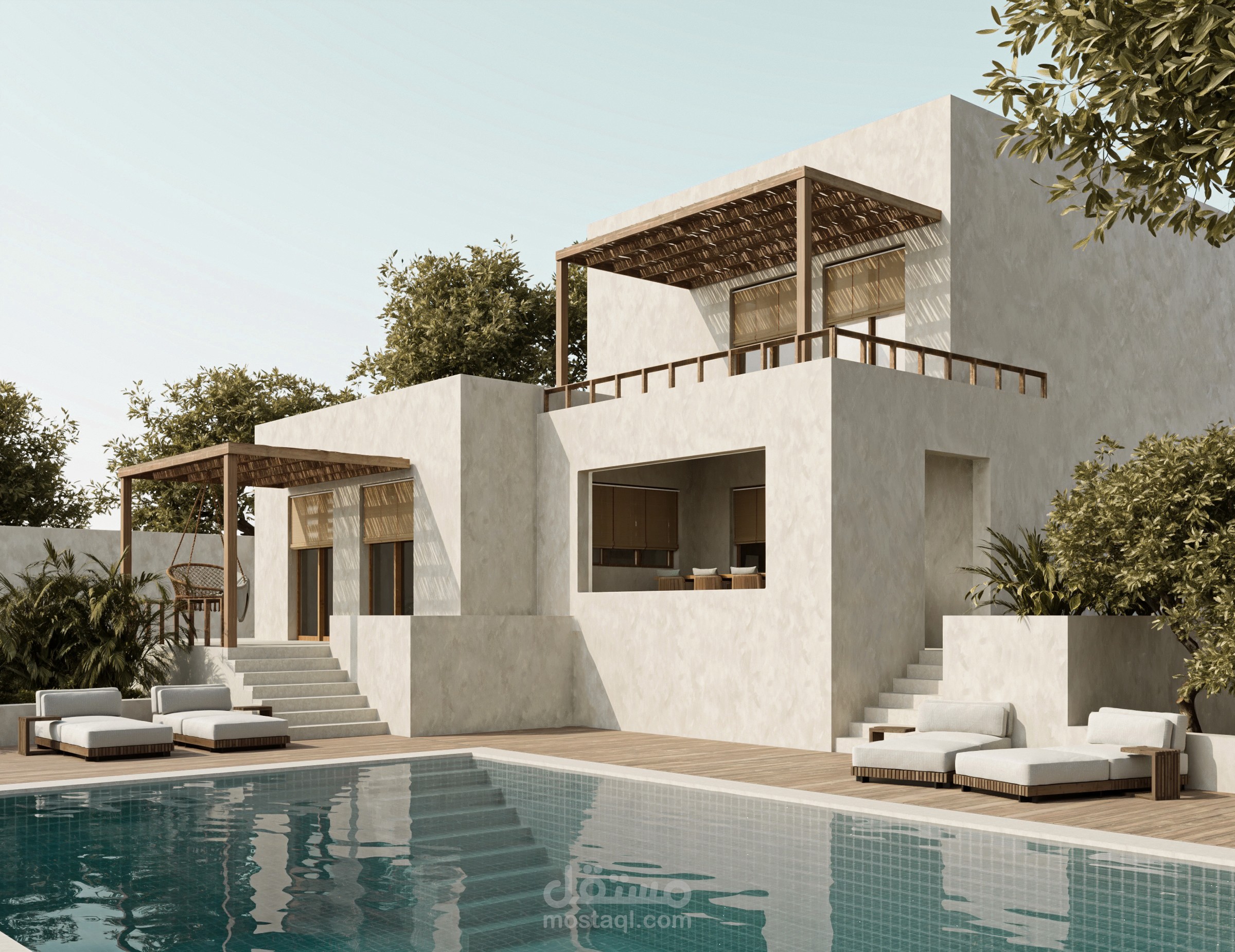 تصميم خارجي لشاليه
