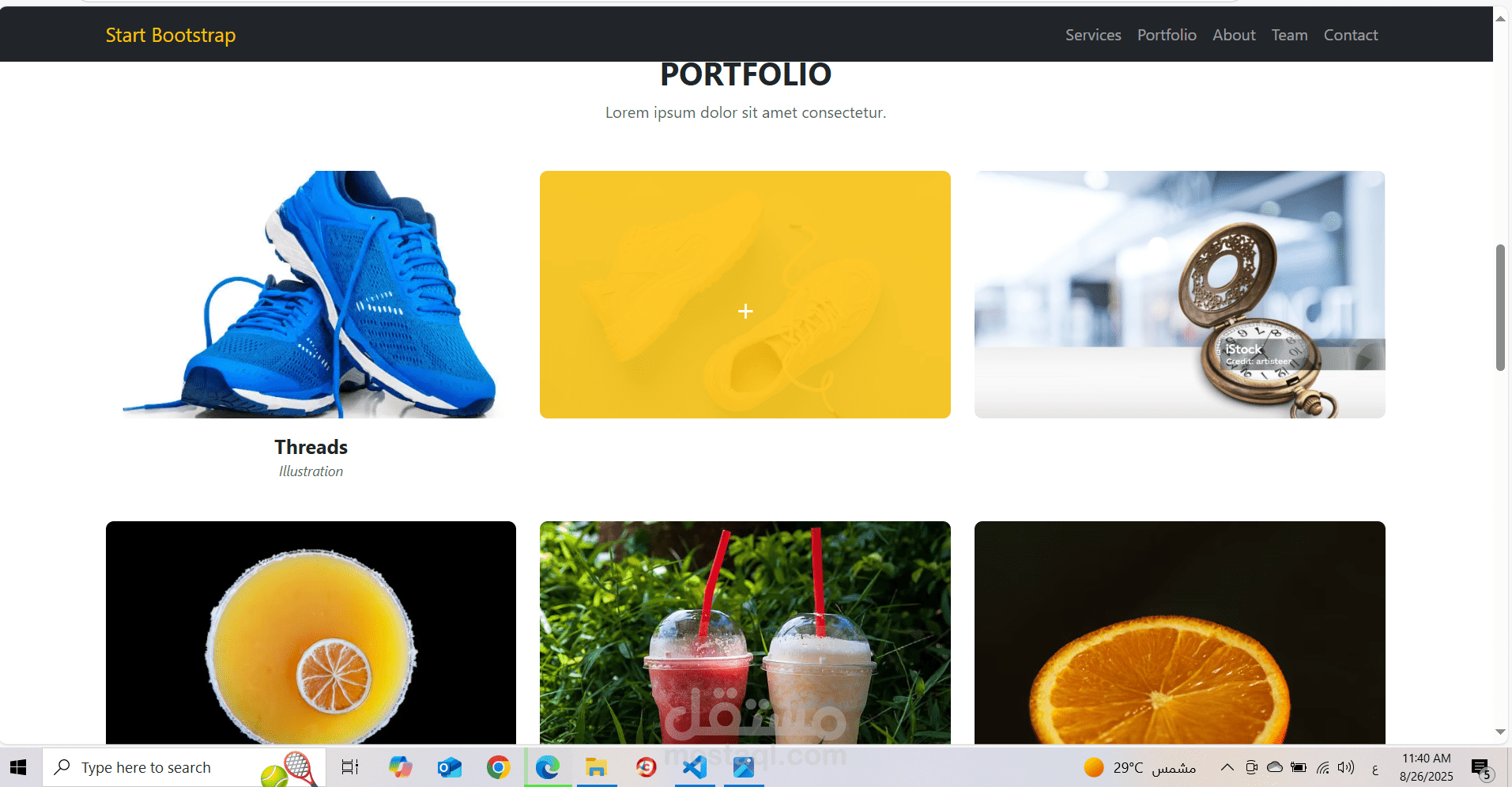 bootstrap-business-website