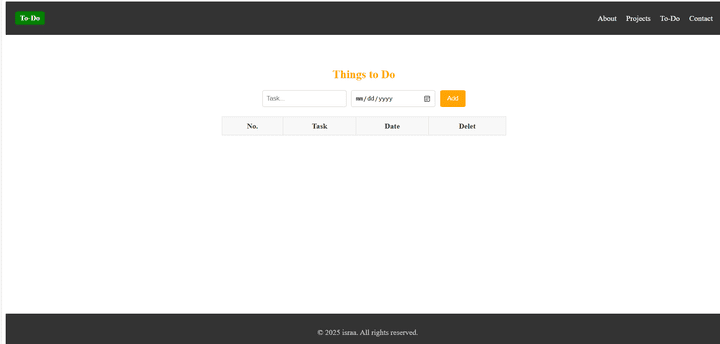 تطبيق قائمة المهام | To-Do List App
