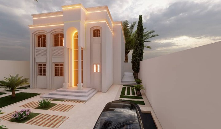 تصميم معماري متكامل لفلة سكنية في السعودية