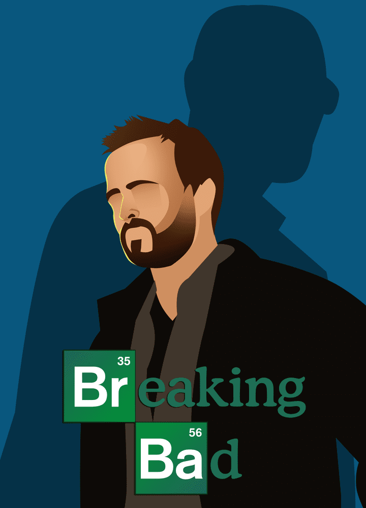 breaking bad vector art