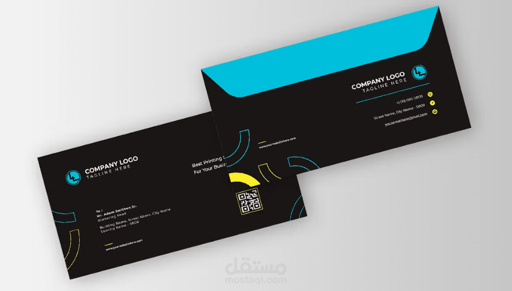 Envelope for printing solutions