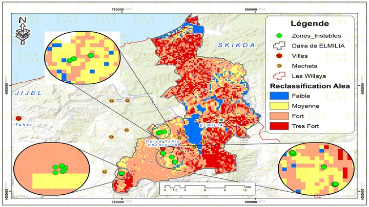 Geomatics for land slids detection in Jijel Province