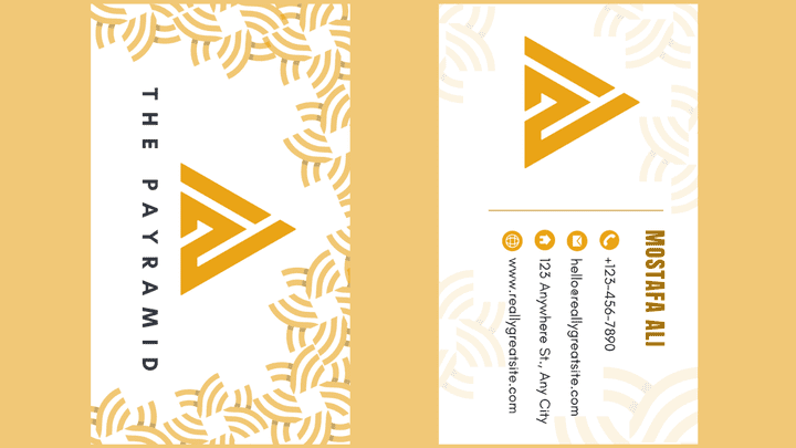 بزنس كارد  Business card