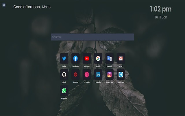 إضافة Zorin New Tab للمتصفح